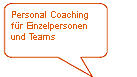 Link zu Personal Coachimng fr Einzelpersonen und Teams